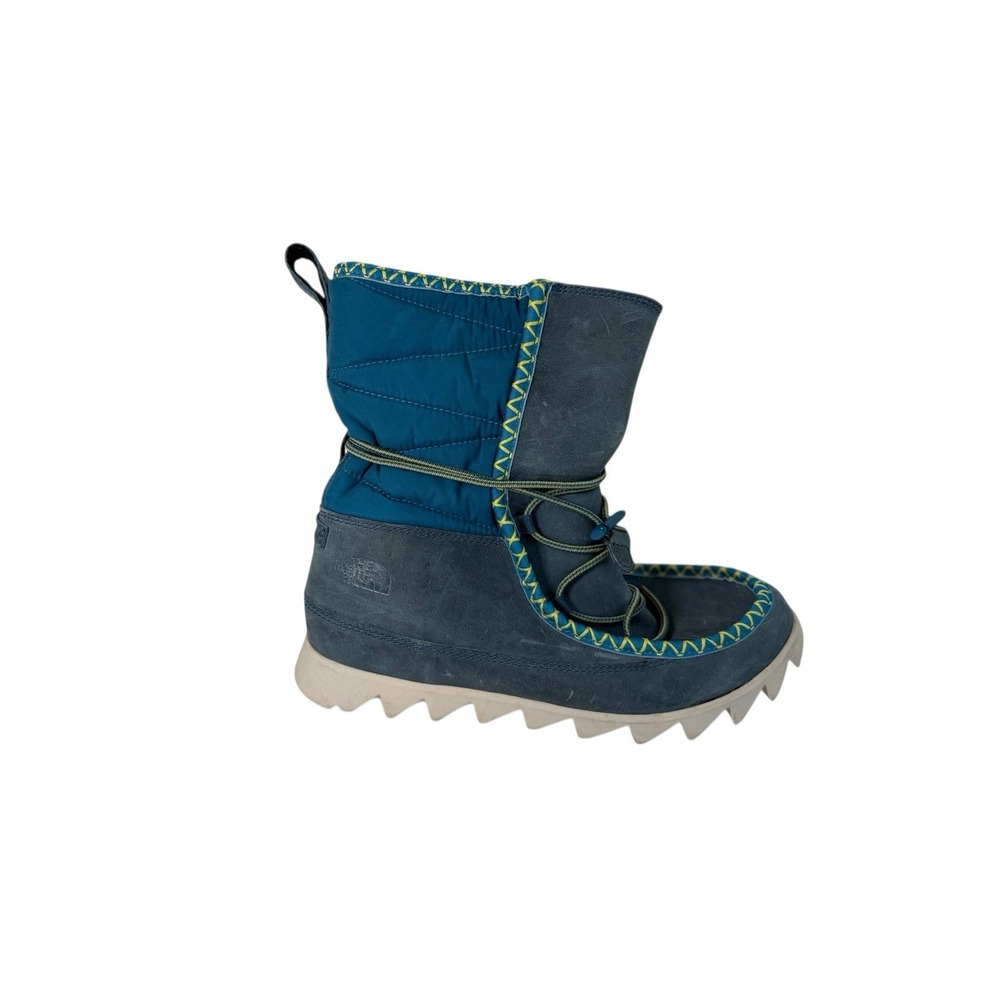 The North Face Black‎ Boots Blue ThermoBall Lace Up Waterproof Women's Size 7